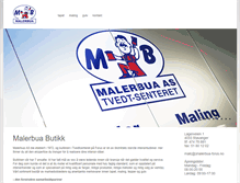 Tablet Screenshot of malerbua-forus.no